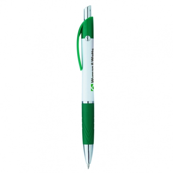 Green BIC Emblem Retractable Custom Pen