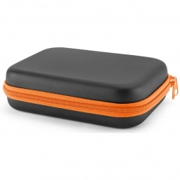 Orange Hard Shell Tech Accessories Custom Cases