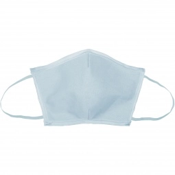 Powder Puff Colored Canvas Face Mask w/ Elastic Ear Loops