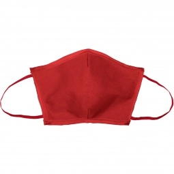 Fruit Punch Colored Canvas Face Mask w/ Elastic Ear Loops