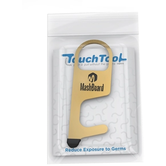 Gold TouchTool Pro Germ Free Custom Multi-Tool Key w/ Stylus