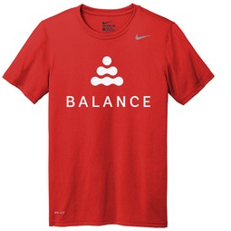 University red - Nike Team rLegend Custom Tee - Men's