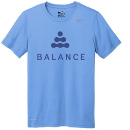 Valor blue - Nike Team rLegend Custom Tee - Men's
