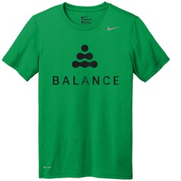 Apple green - Nike Team rLegend Custom Tee - Men's