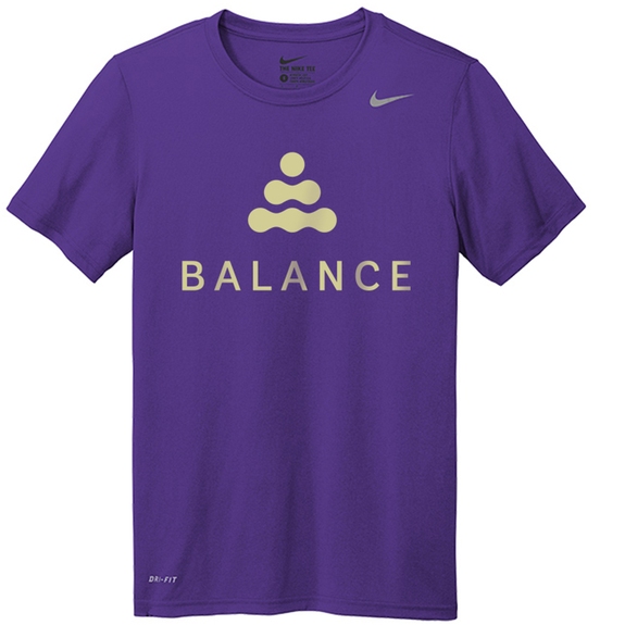 Court purple - Nike Team rLegend Custom Tee - Men's