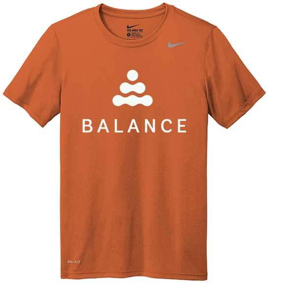 Desert orange - Nike Team rLegend Custom Tee - Men's