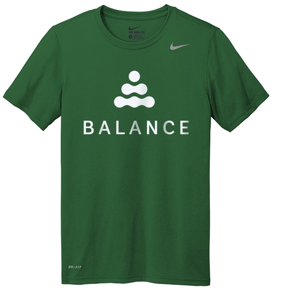 Gorge green - Nike Team rLegend Custom Tee - Men's