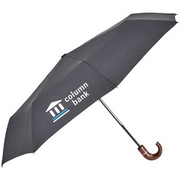 Cool Grey Ultra Light Fashion Auto Open Custom Umbrella