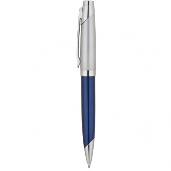 Blue Executive Brass Promotional Pen