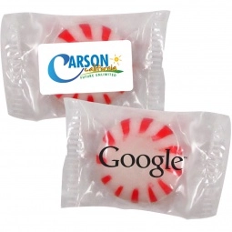 Individually Wrapped Custom Candy - Peppermint