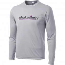 Sport-Tek® PosiCharge Long Sleeve Competitor Logo Shirt - Men's