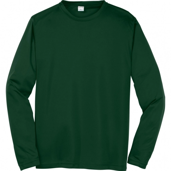 Forest Green Sport-Tek Long Sleeve Competitor Logo Shirt