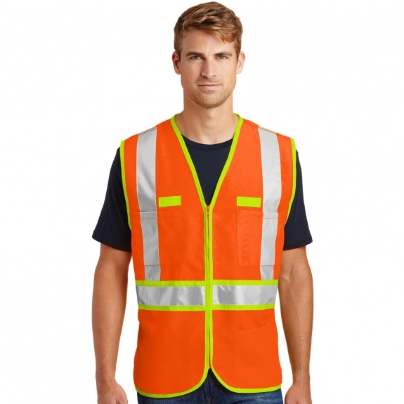 CornerStone Dual-Color Custom Safety Vest