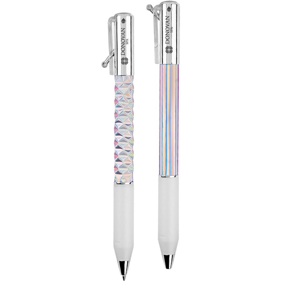 Silver Promotional Custom Logo Accordion RABS Pen
