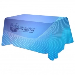4-Sided All Over Print Promotional Table Cover - 6 ft.