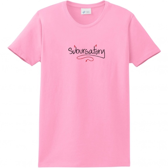 Port & Company Essential Logo T-Shirt - Women's - Light Colors