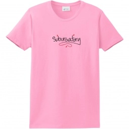 Port & Company Essential Logo T-Shirt - Women's - Light Colors