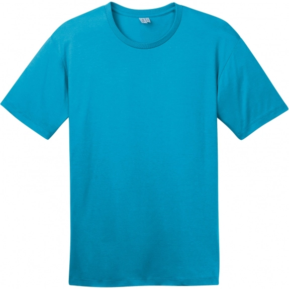 Bright Turquoise District Made Perfect Weight Logo T-Shirt - Men's - Colors