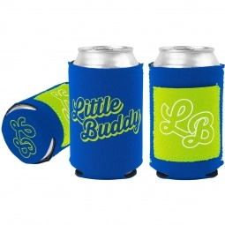 Royal Blue Little Buddy Custom Can Coolers w/ Pocket