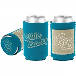 Teal Little Buddy Custom Can Coolers w/ Pocket