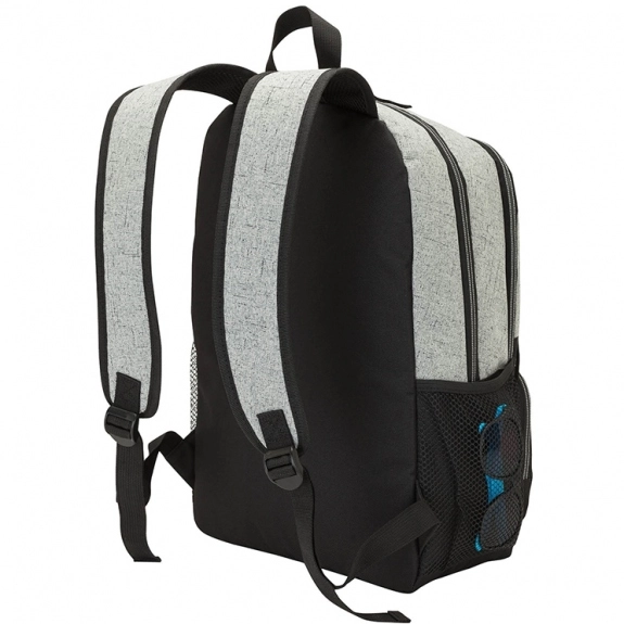 Back - Two-Tone Promotional Laptop Backpack - 15"