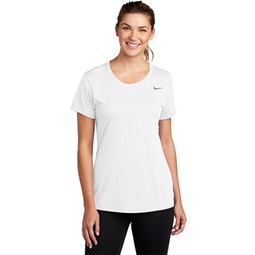 Front - Nike Team rLegend Custom Logo tee - Women's