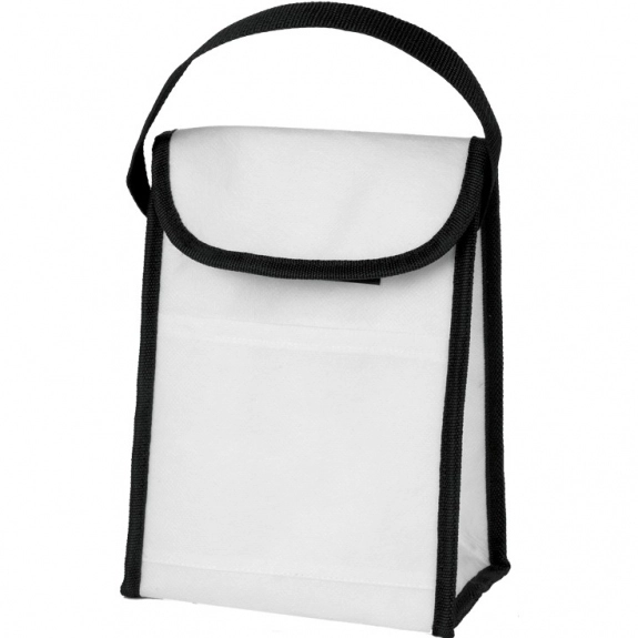 White Insulated White Non-Custom Lunch Bag 