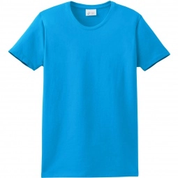 Sapphire Port & Company Essential Logo T-Shirt - Women's - Dark Colors