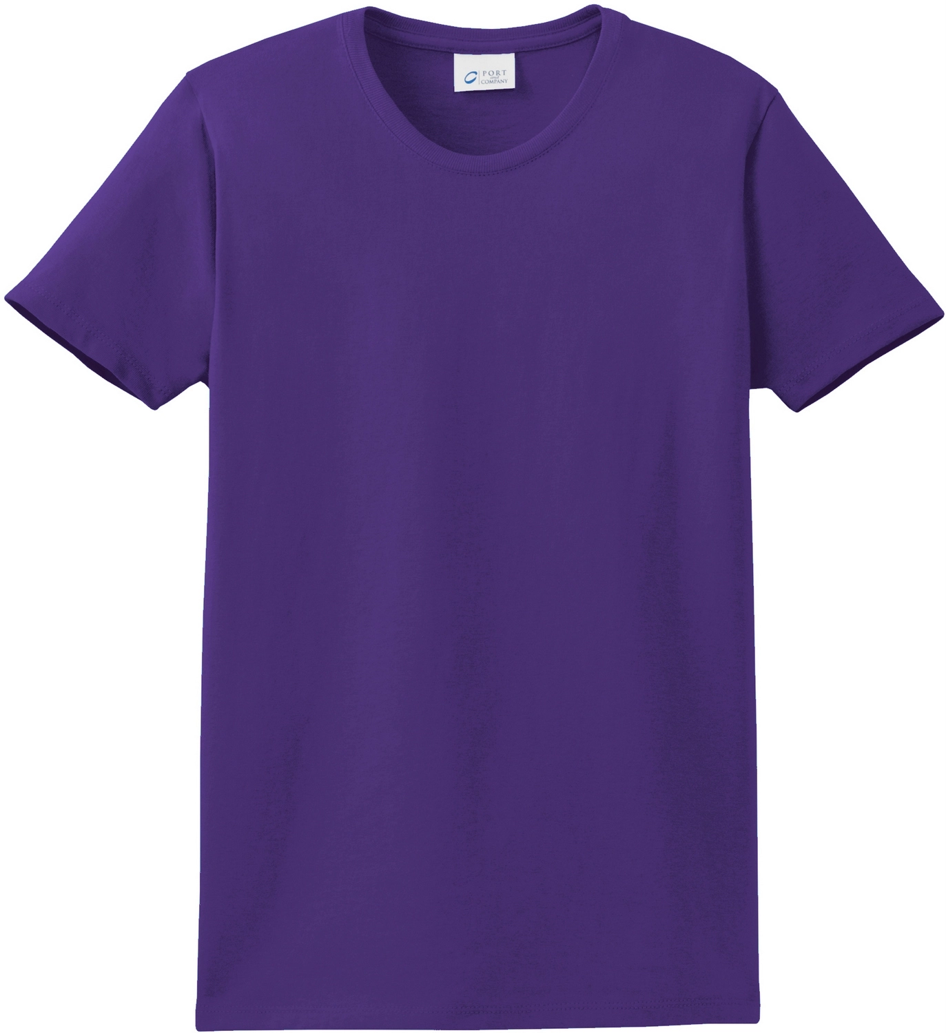 Port & Company Essential Logo T-Shirt - Womens - Dark Colors