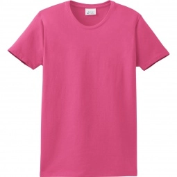 Sangria Port & Company Essential Logo T-Shirt - Women's - Dark Colors
