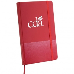 Red Kingston Custom Imprinted Journal - 5"w x 8.5"h