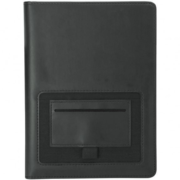 Cover - Junior Leatherette Custom Tech Padfolio - 6.75"w x 8.875"h