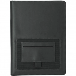 Cover - Junior Leatherette Custom Tech Padfolio - 6.75"w x 8.875"h