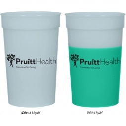 Frosted to Green - Color Changing Custom Stadium Cup - 22 oz.