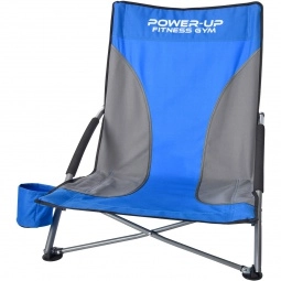 Low Profile Folding Custom Chair w/ Carrying Case