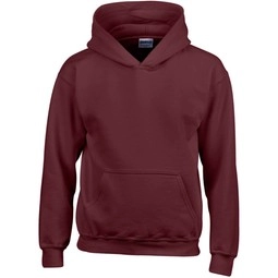 Maroon Gildan&#174; Pullover Hooded Custom Sweatshirt - Youth - Colors