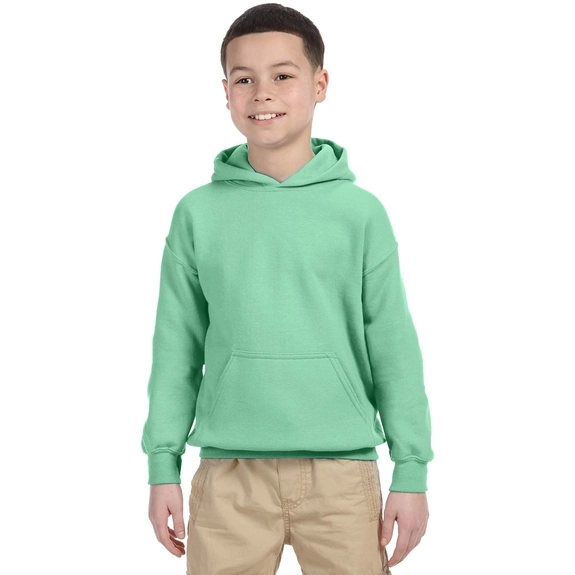 Mint green Gildan&#174; Pullover Hooded Custom Sweatshirt - Youth - Colors
