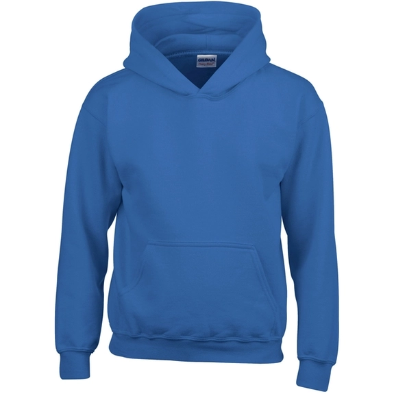 /royal blue Gildan&#174; Pullover Hooded Custom Sweatshirt - Youth - Colors