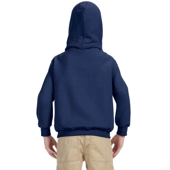 Back Gildan&#174; Pullover Hooded Custom Sweatshirt - Youth - Colors