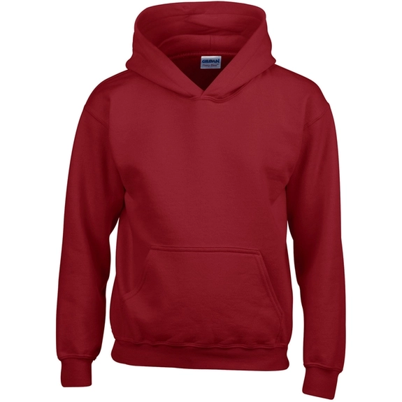 Cardinal Red Gildan&#174; Pullover Hooded Custom Sweatshirt - Youth - Color