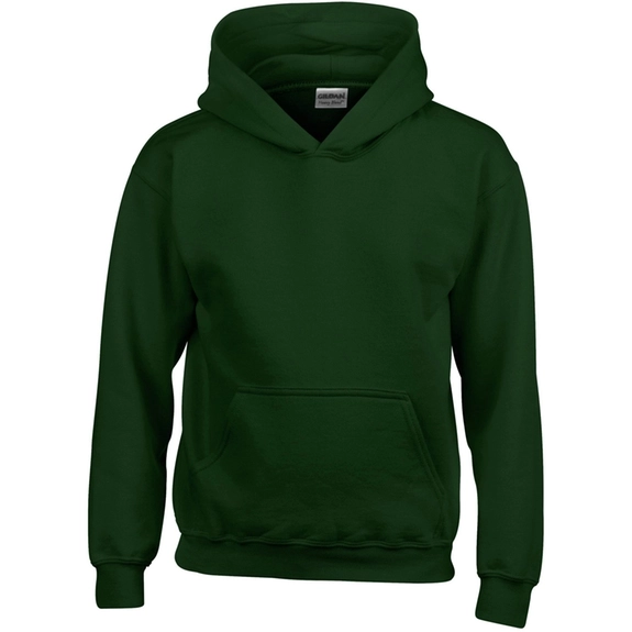 Forest Green Gildan&#174; Pullover Hooded Custom Sweatshirt - Youth - Color