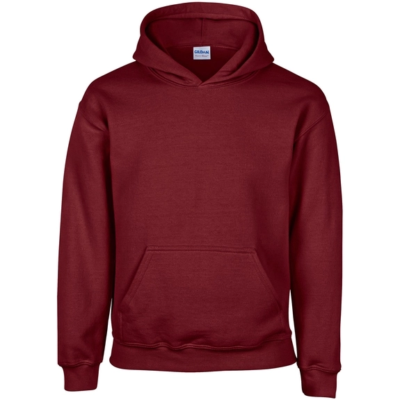 Garnet Gildan&#174; Pullover Hooded Custom Sweatshirt - Youth - Colors