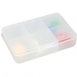 Translucent Tablet Tote Promo Pill Box