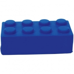 Blue Building Block Connect Logo Stress Relievers