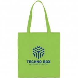 Lime Green Economy Non-Woven Promotional Tote 