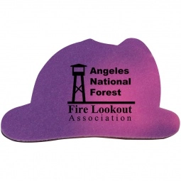 Purple/Pink Fireman Helmet Color Changing Custom Eraser