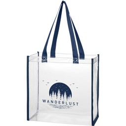Clear EVA Event Promotional Tote Bags - 12"w x 12"h x 6"d