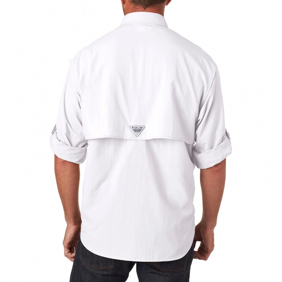Back -Columbia PFG Bahama II Long Sleeve Custom Shirts