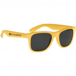 Frosted to Yellow Color Changing UV Custom Sunglasses