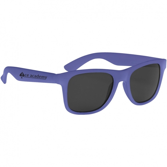 Frosted to Blue Color Changing UV Custom Sunglasses